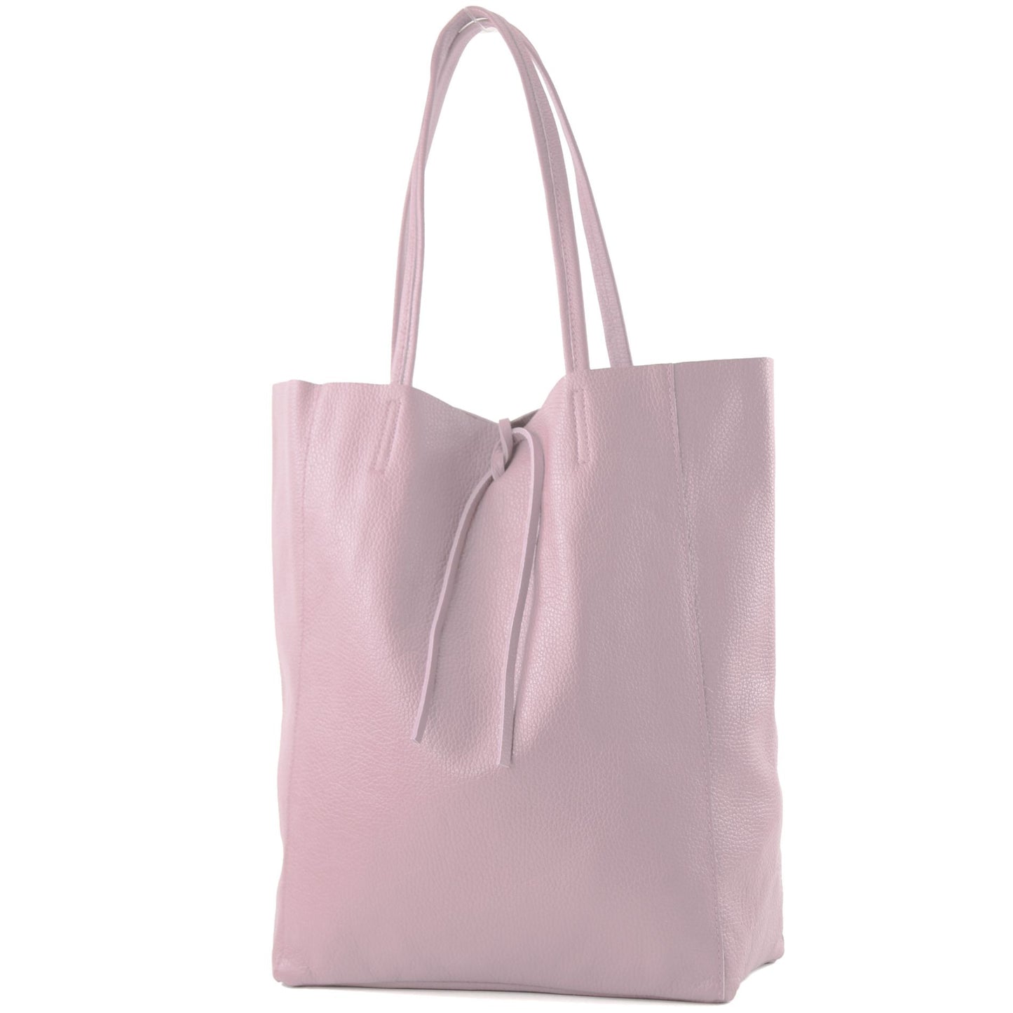 modamoda de T163 Damen Leder Shopper Schultertasche Large mit Innentasche handmade in Italy