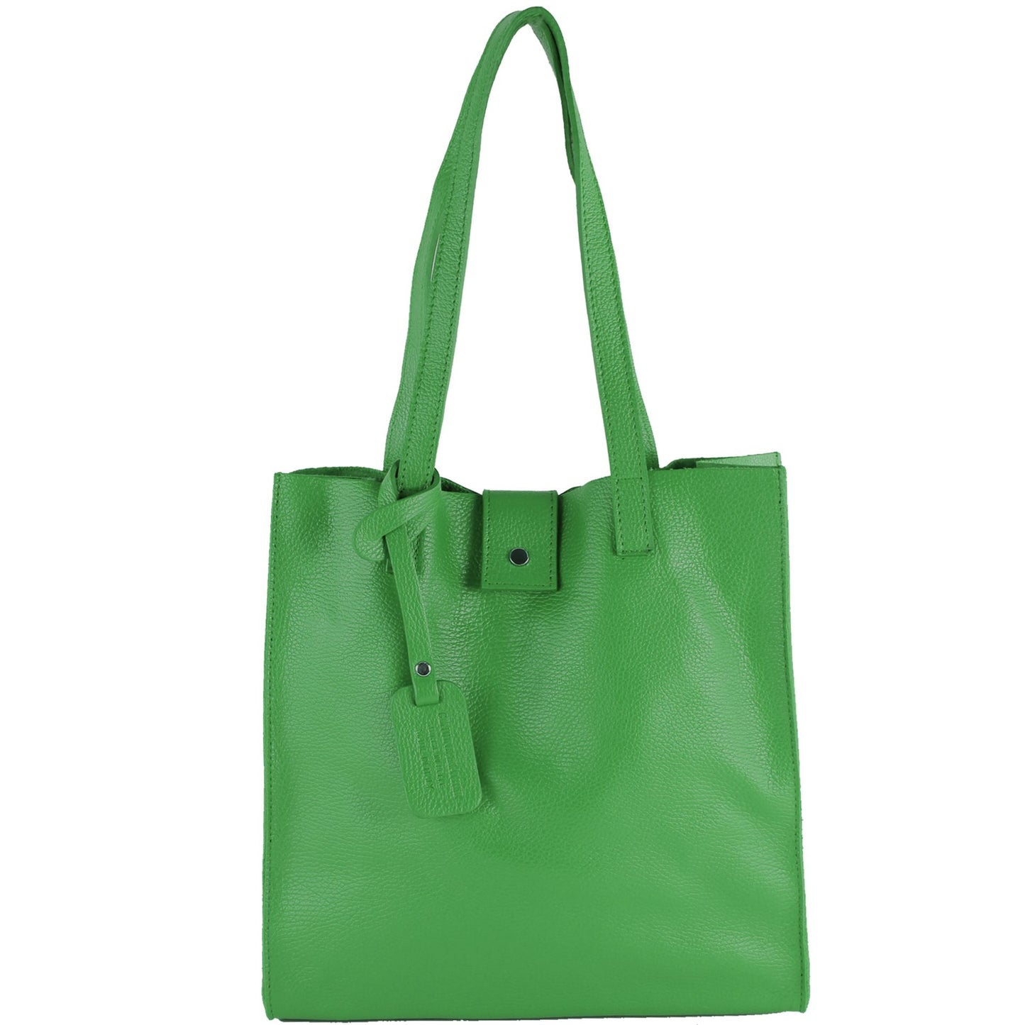 modamoda de - T247 - Ital. Leder Shopper mit herausnehmbarer Innentasche