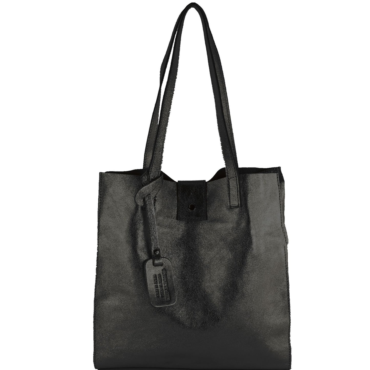 modamoda de - T247 - Ital. Leder Shopper mit herausnehmbarer Innentasche