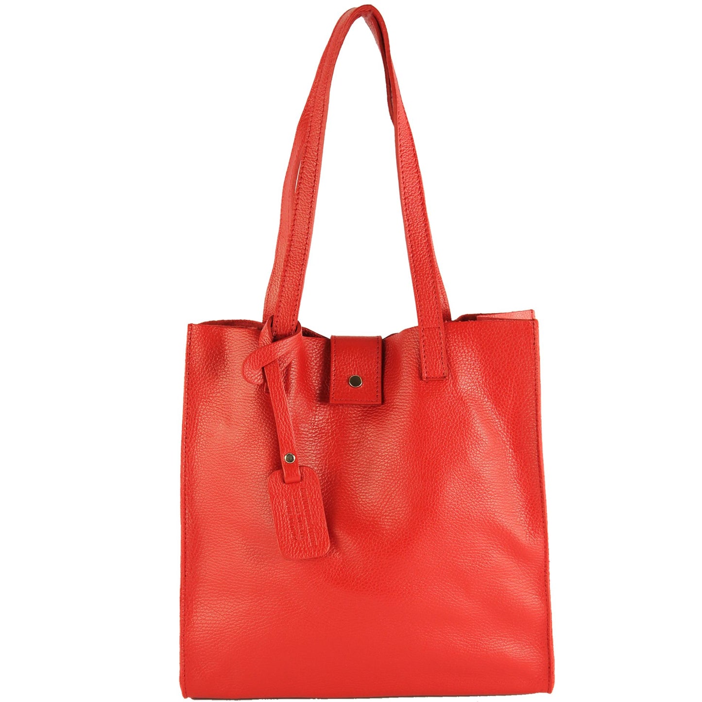 modamoda de - T247 - Ital. Leder Shopper mit herausnehmbarer Innentasche