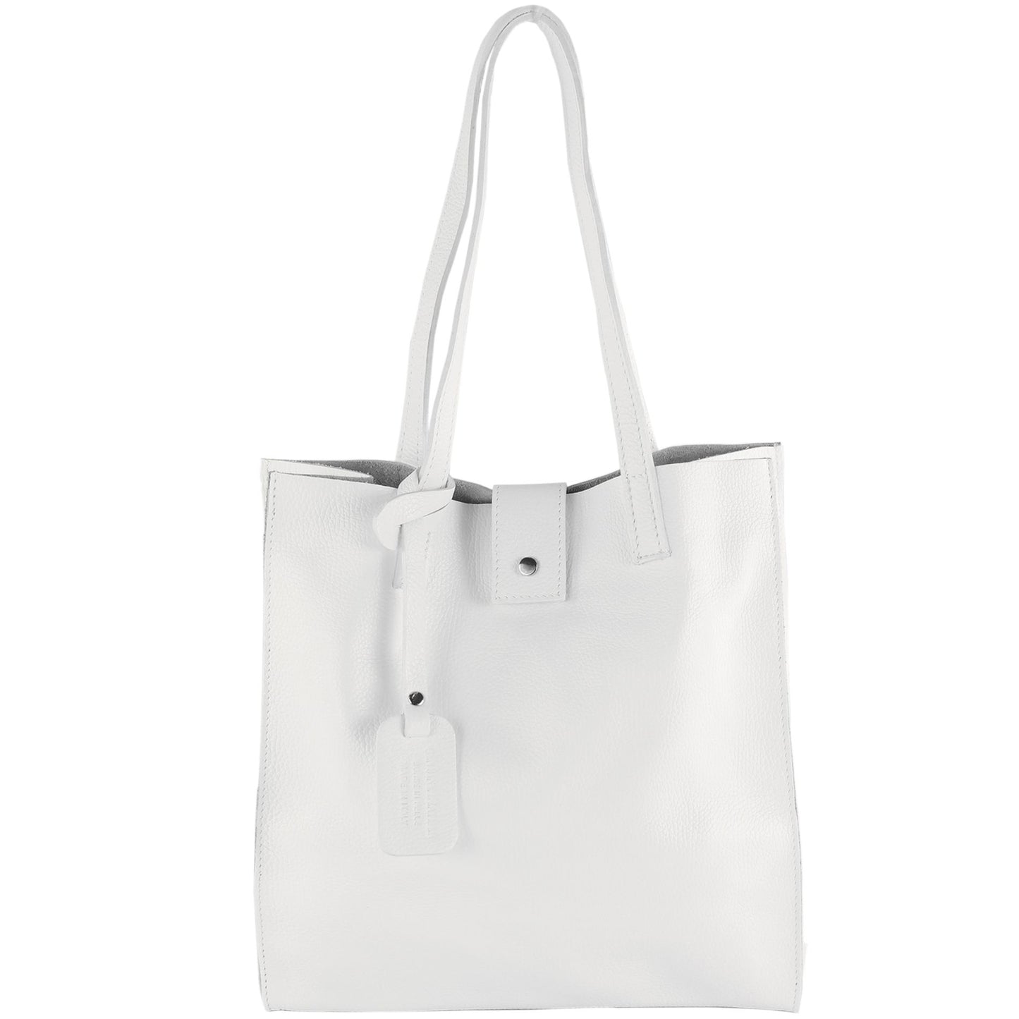 modamoda de - T247 - Ital. Leder Shopper mit herausnehmbarer Innentasche