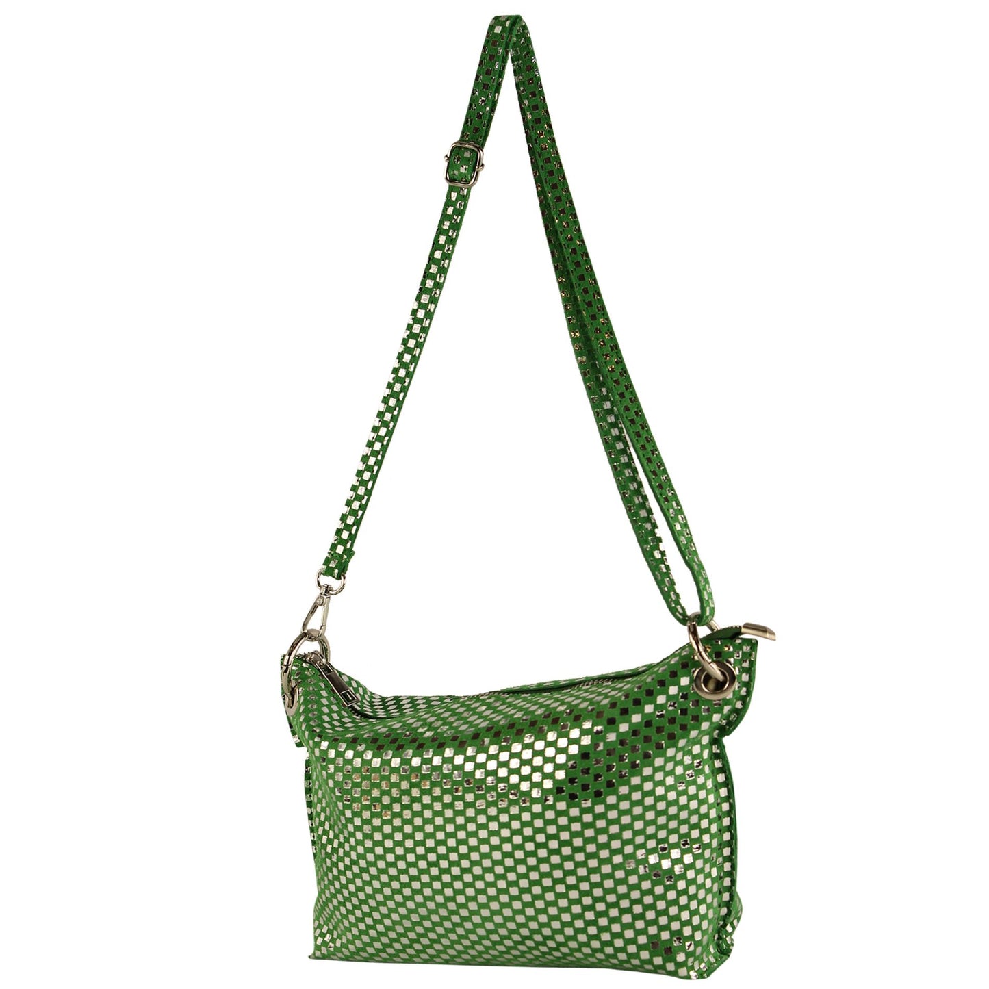 modamoda de - T252 - ital. Umhängetasche Small aus Wildleder