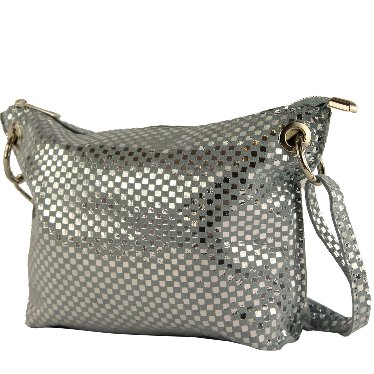 modamoda de - T252 - ital. Umhängetasche Small aus Wildleder