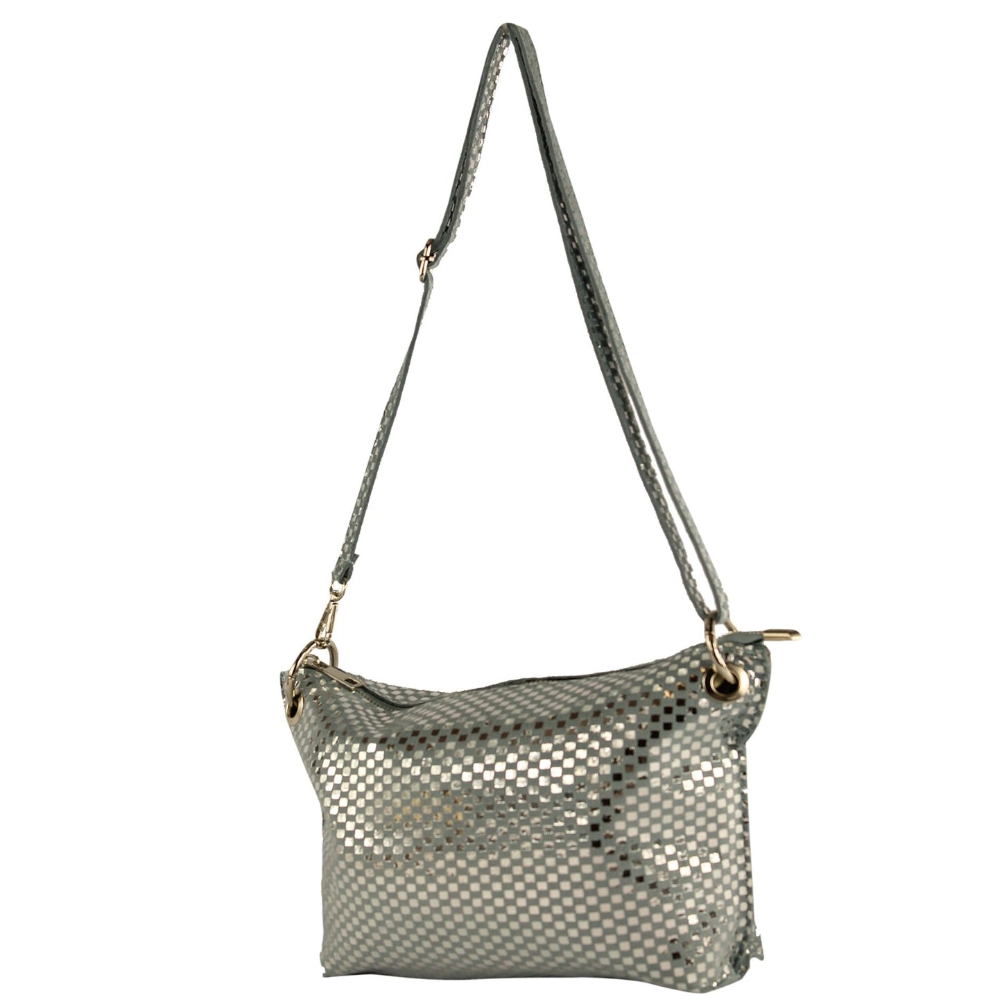 modamoda de - T252 - ital. Umhängetasche Small aus Wildleder