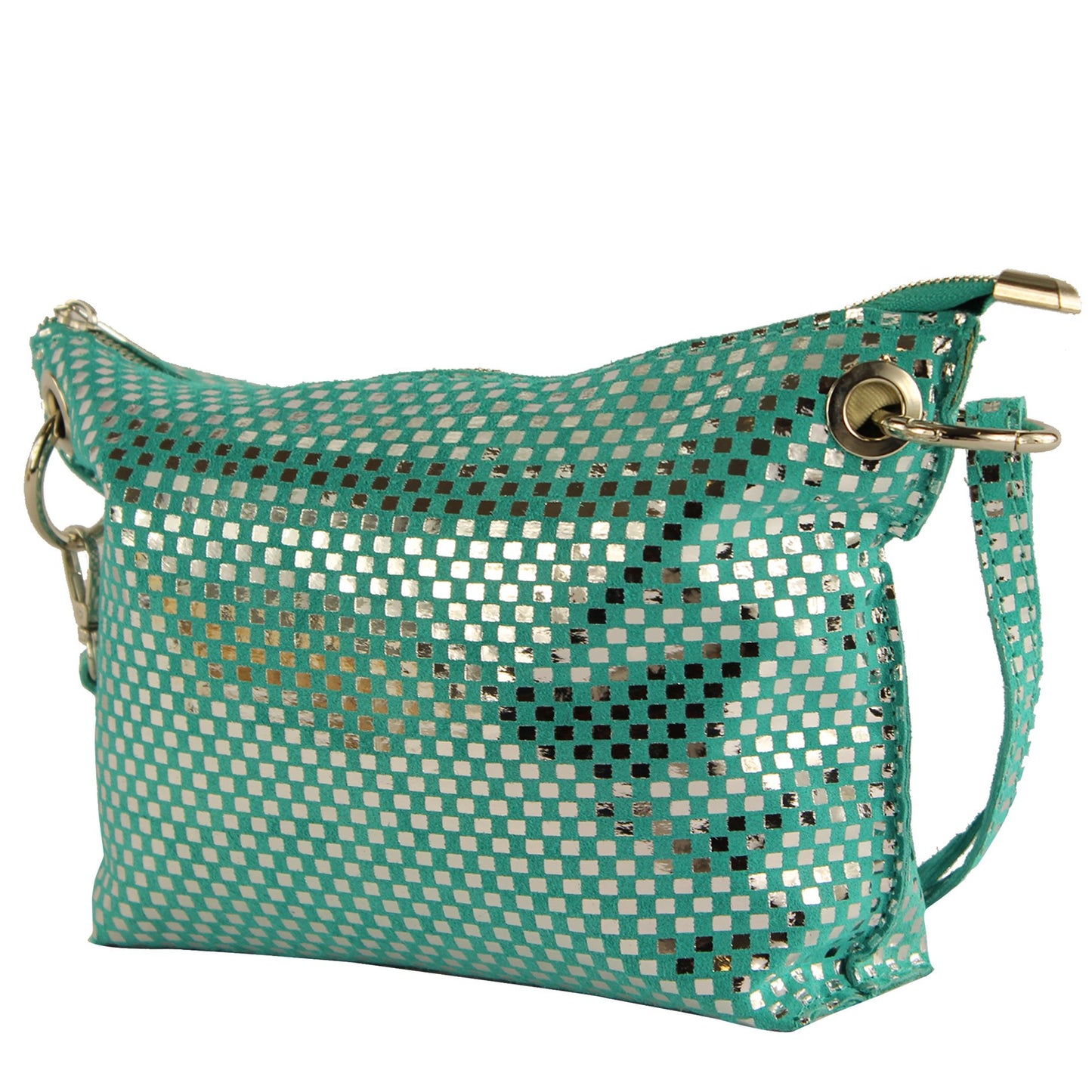 modamoda de - T252 - ital. Umhängetasche Small aus Wildleder