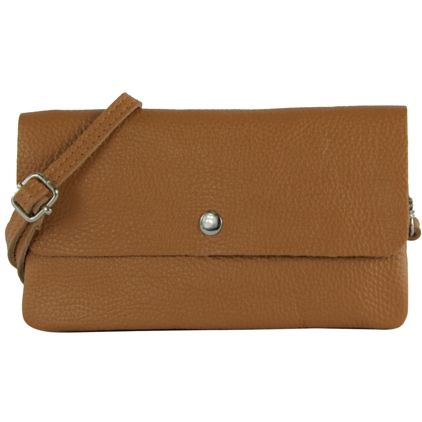 modamoda de - T257 - Echtleder Umhängetasche Small made in Italy