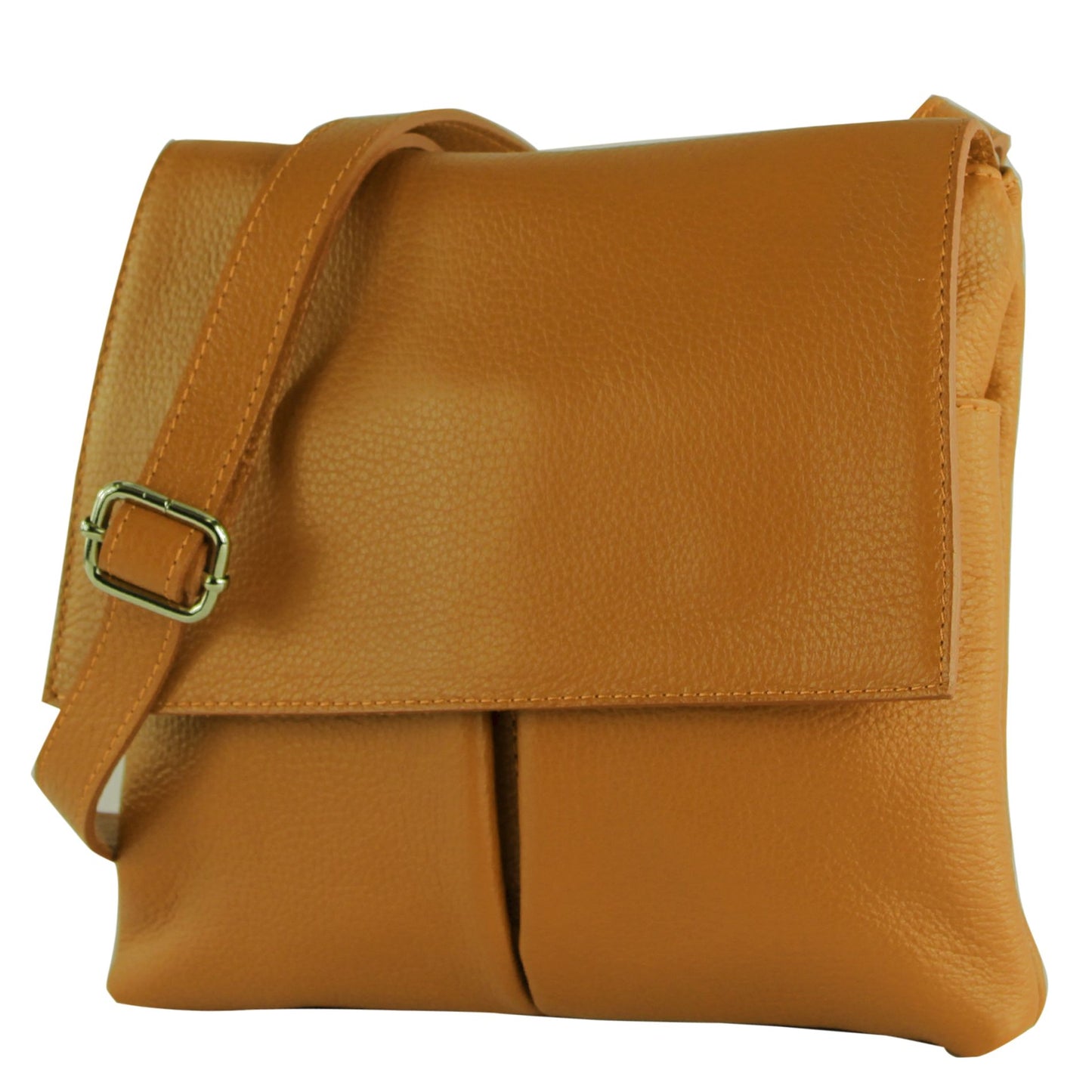 modamoda de T63LEDER Damen Leder Umhängetasche Schultertasche handmade in Italy