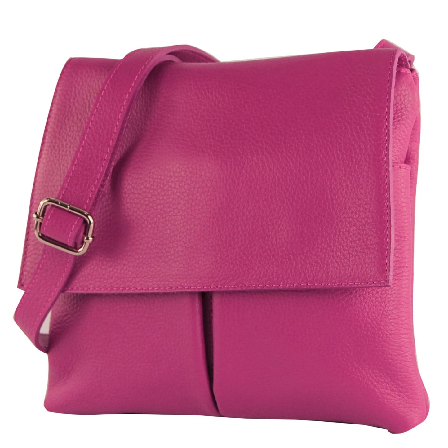 modamoda de T63LEDER Damen Leder Umhängetasche Schultertasche handmade in Italy