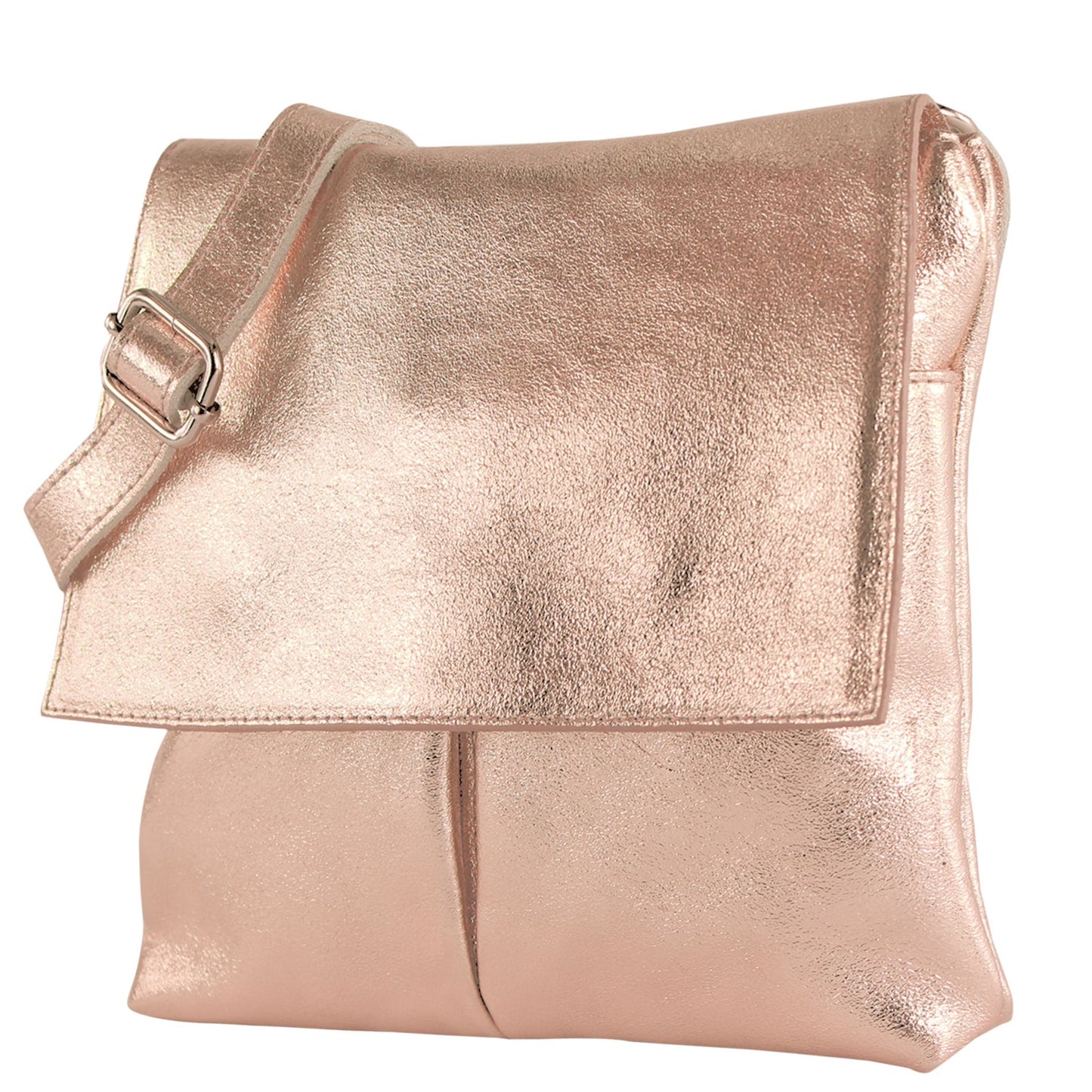 modamoda de T63LEDER Damen Leder Umhängetasche Schultertasche handmade in Italy