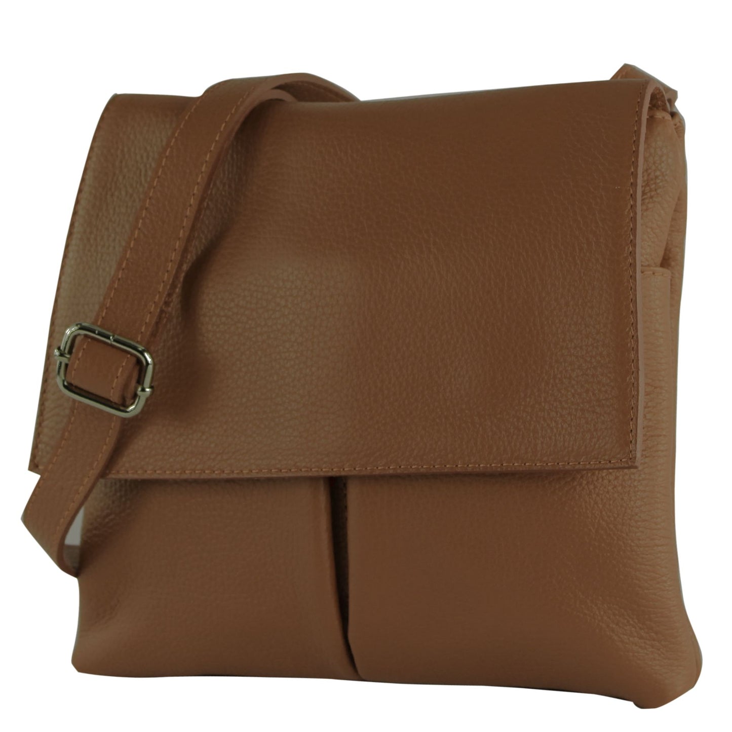 modamoda de T63LEDER Damen Leder Umhängetasche Schultertasche handmade in Italy