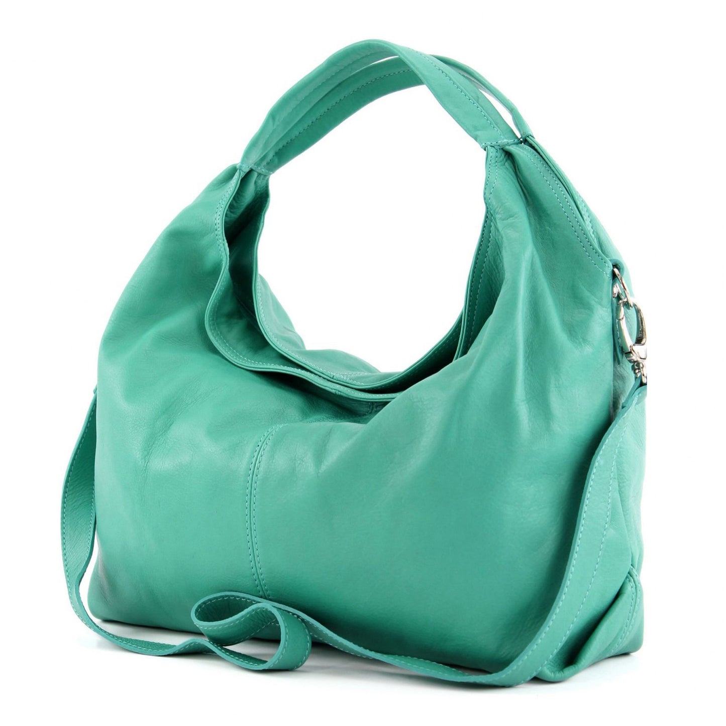 modamoda de - DS26 - ital Damenhandtasche aus Nappaleder