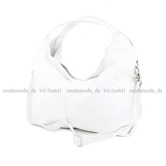 modamoda de - DS26 - ital Damenhandtasche aus Nappaleder