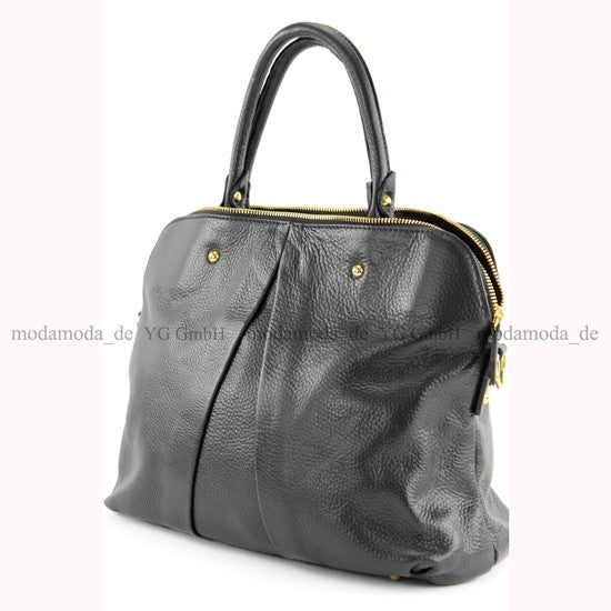 modamoda de - T39 - ital Handtasche aus Echt Leder