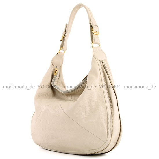 modamoda de - T71 - ital Beuteltasche aus Echt Leder