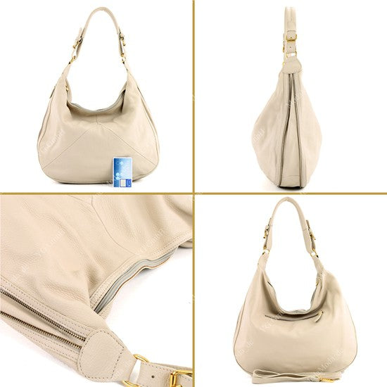 modamoda de - T71 - ital Beuteltasche aus Echt Leder