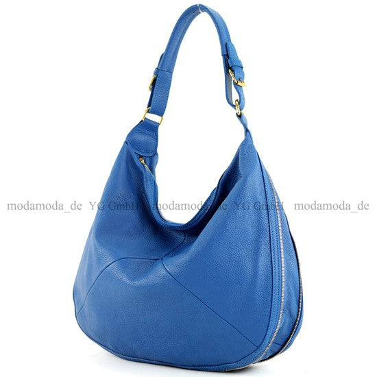 modamoda de - T71 - ital Beuteltasche aus Echt Leder