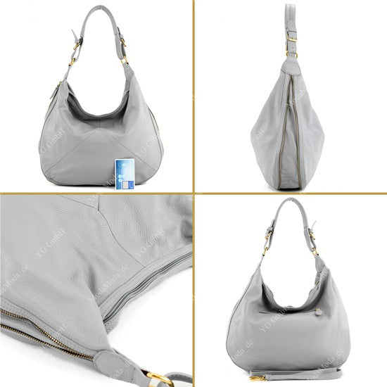 modamoda de - T71 - ital Beuteltasche aus Echt Leder