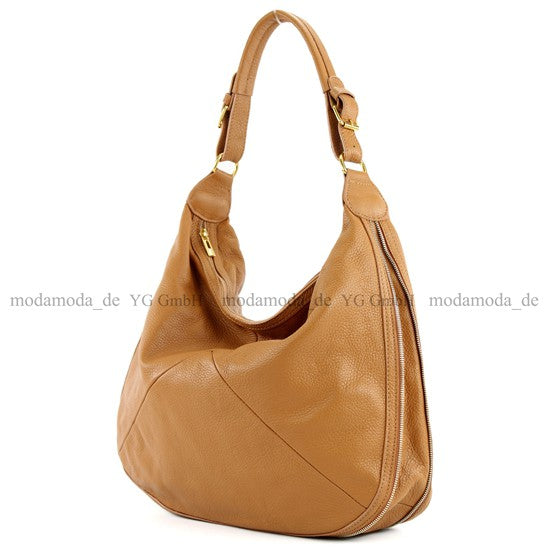 modamoda de - T71 - ital Beuteltasche aus Echt Leder