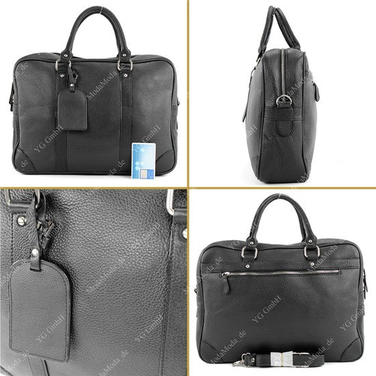 modamoda de - T72 - ital Schulter-/Handtasche aus Leder