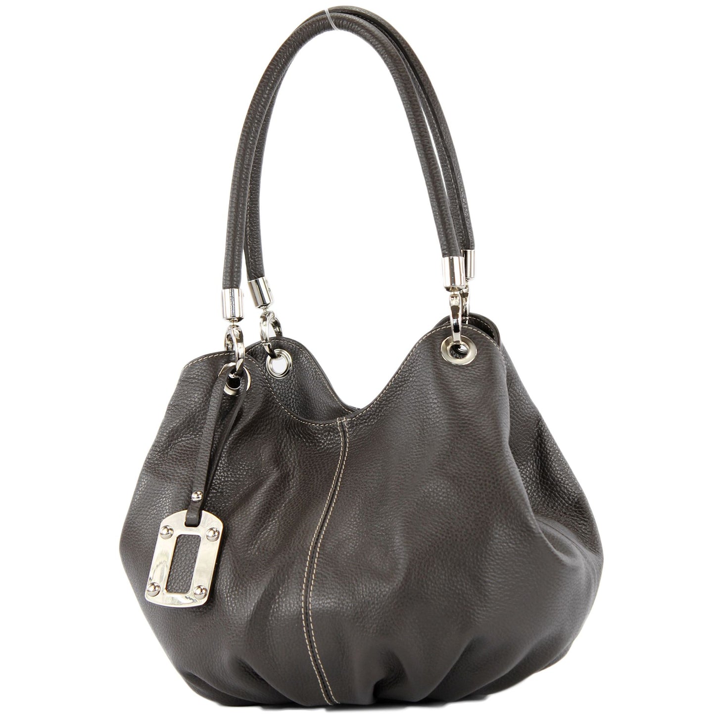modamoda de 228 Damen Leder Schultertasche Hobo bag handmade in Italy