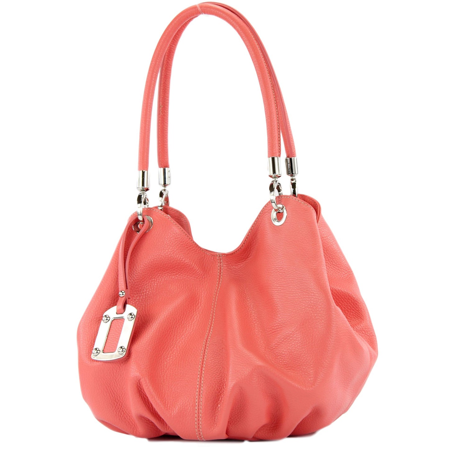 modamoda de 228 Damen Leder Schultertasche Hobo bag handmade in Italy