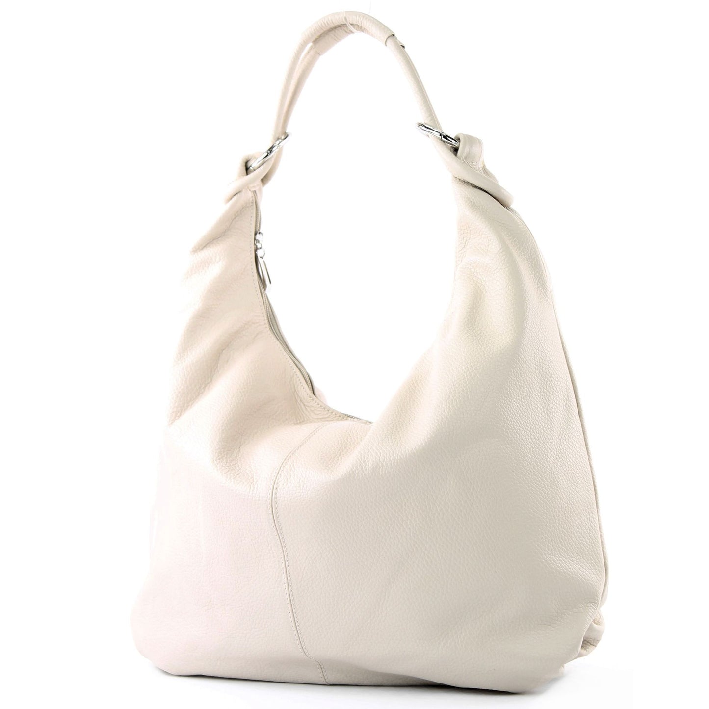 modamoda de 337 Damen Leder Schultertasche Shopper Large handmade in Italy