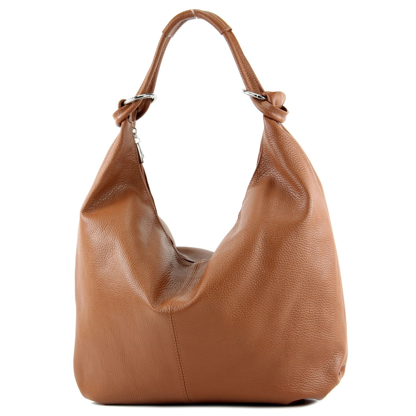 modamoda de 337 Damen Leder Schultertasche Shopper Large handmade in Italy