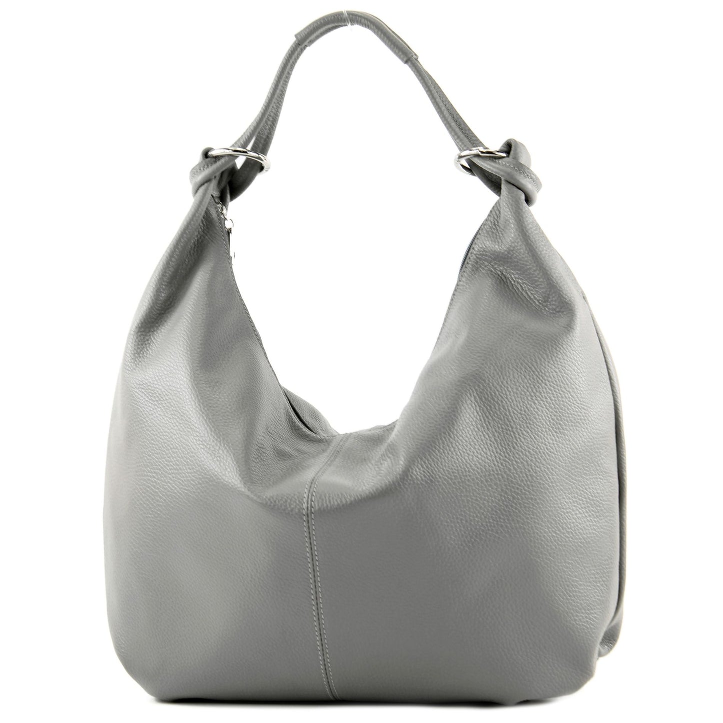 modamoda de 337 Damen Leder Schultertasche Shopper Large handmade in Italy