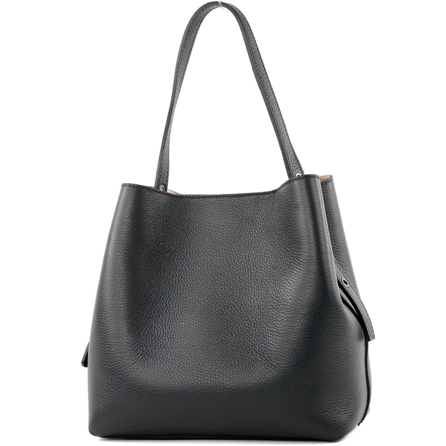 modamoda de - T188 - ital. Shopper Henkeltasche aus Leder
