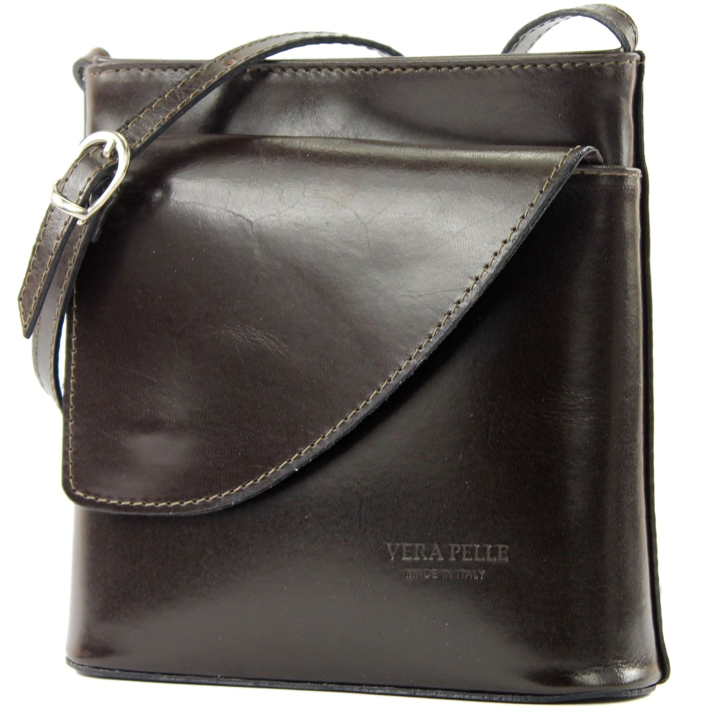 modamoda de - D17- ital Kleine Umhängetasche aus Leder