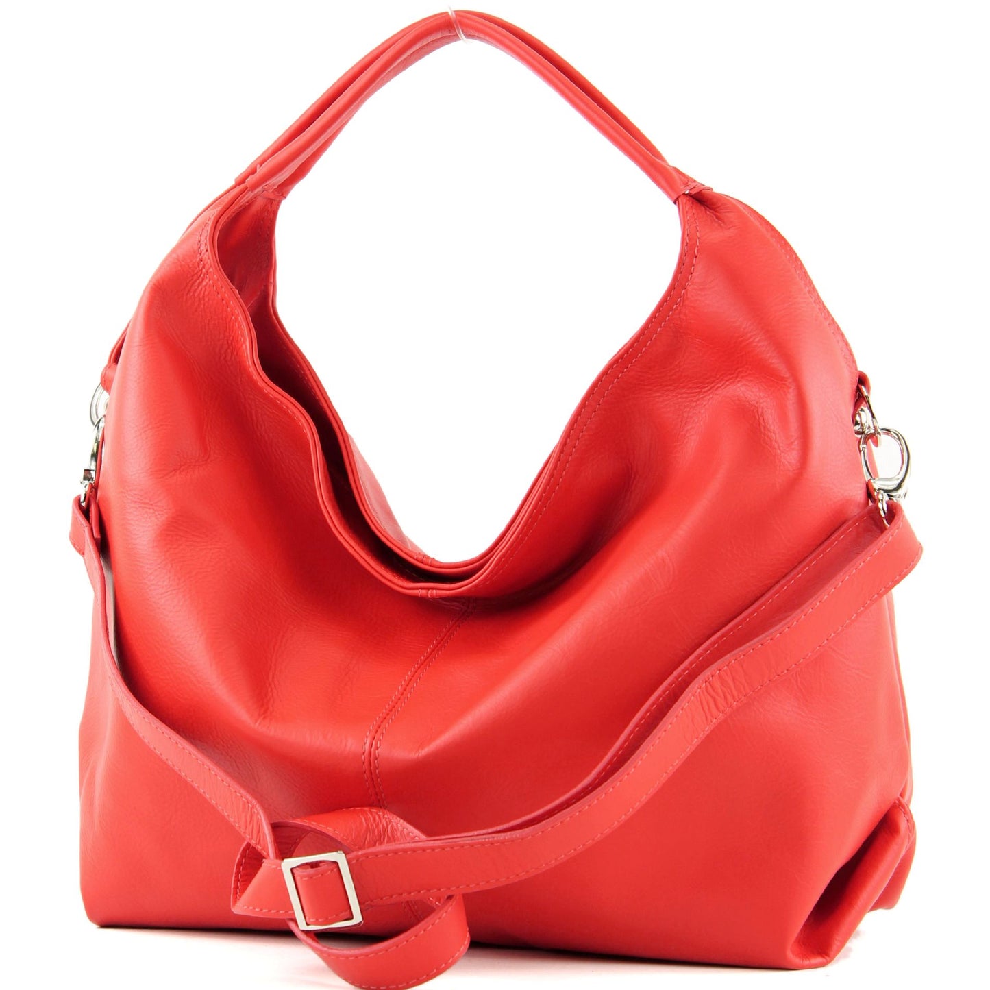 modamoda de - DS26 - ital Damenhandtasche aus Nappaleder