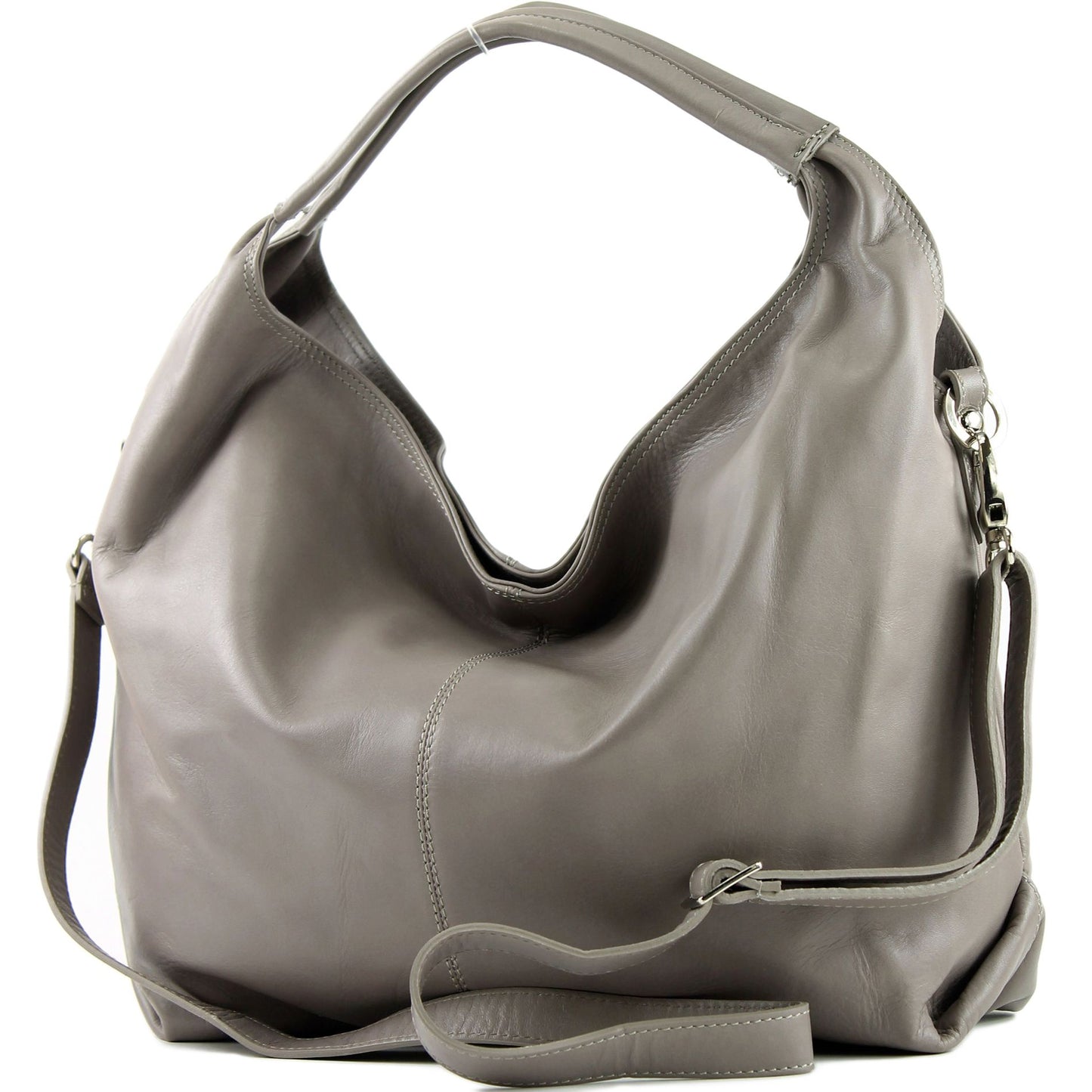 modamoda de - DS26 - ital Damenhandtasche aus Nappaleder