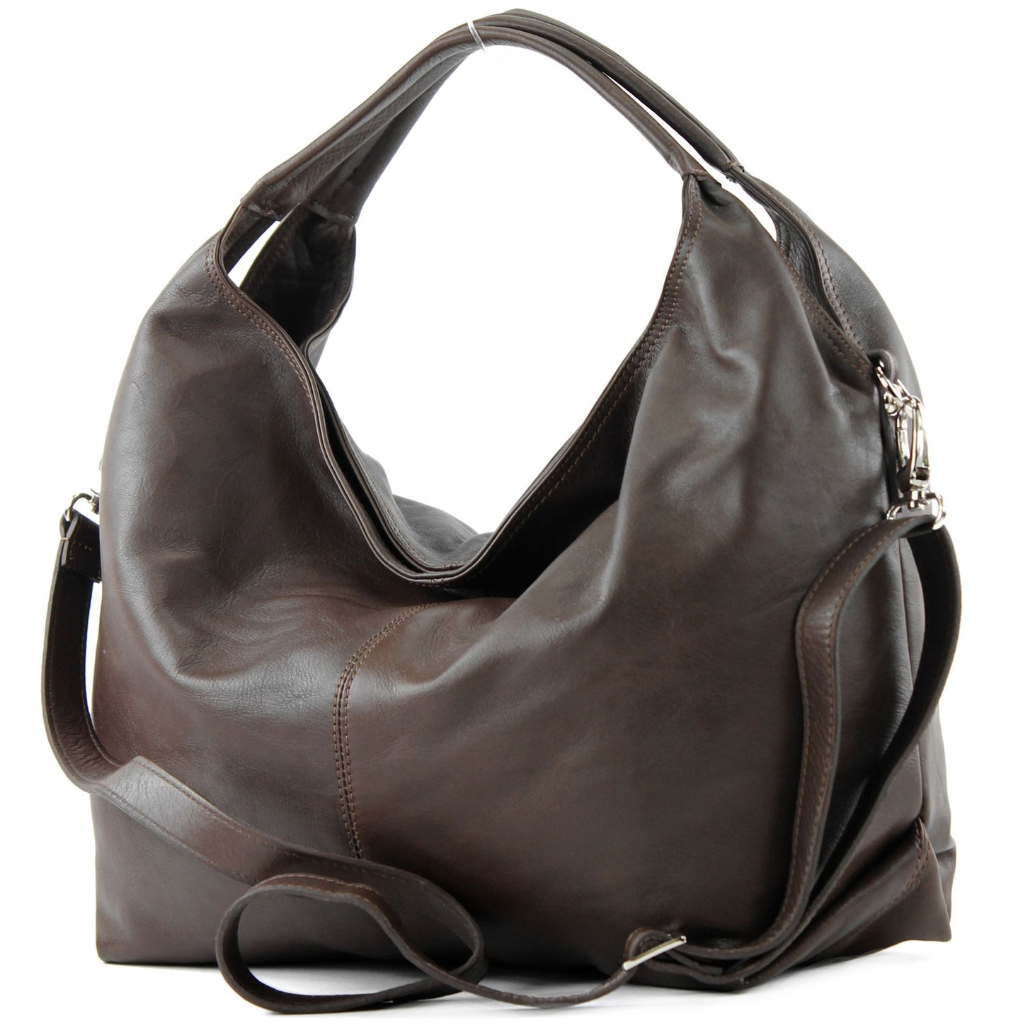 modamoda de - DS26 - ital Damenhandtasche aus Nappaleder