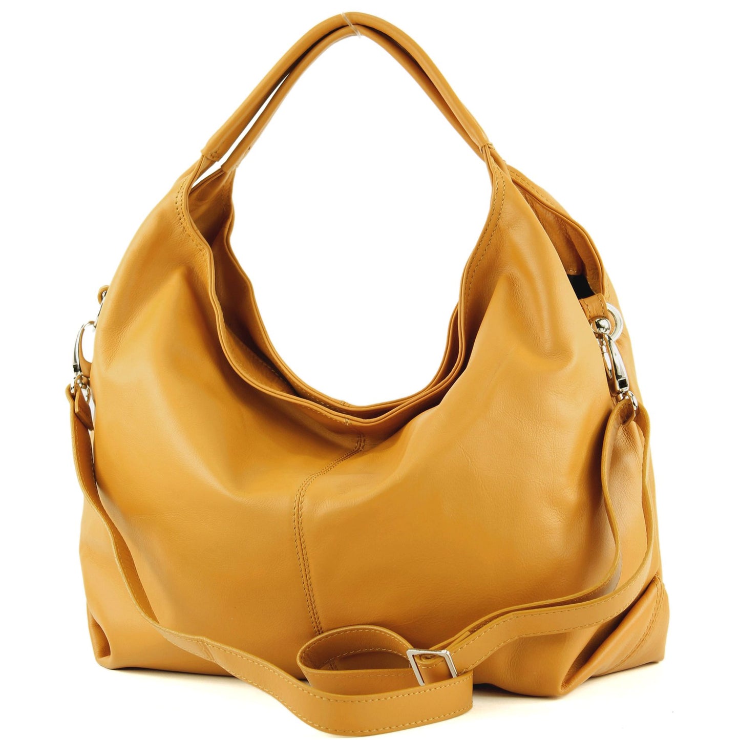 modamoda de - DS26 - ital Damenhandtasche aus Nappaleder