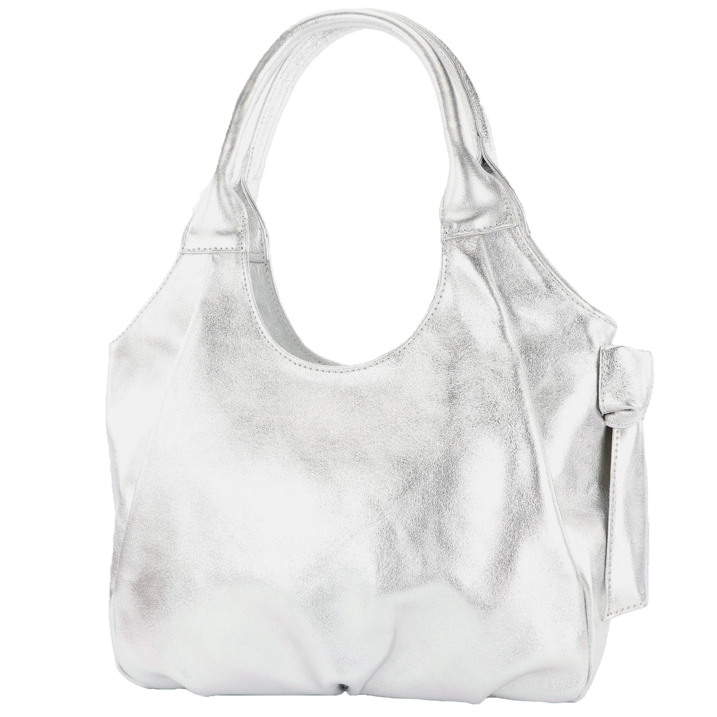modamoda de - IT28 - ital Damen Schultertasche aus Leder