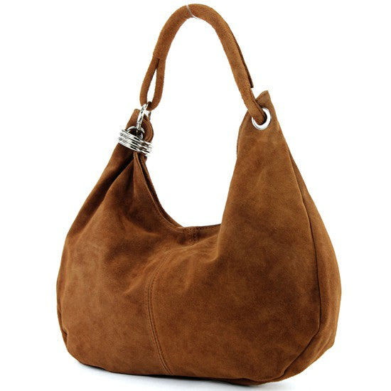 modamoda de - T02 - ital Shopper aus Wildleder Groß