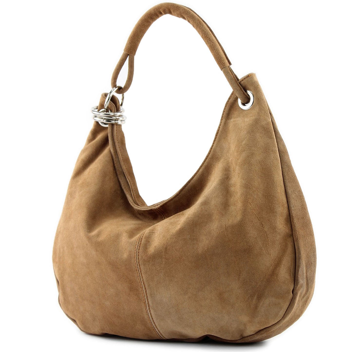 modamoda de - T02 - ital Shopper aus Wildleder Groß