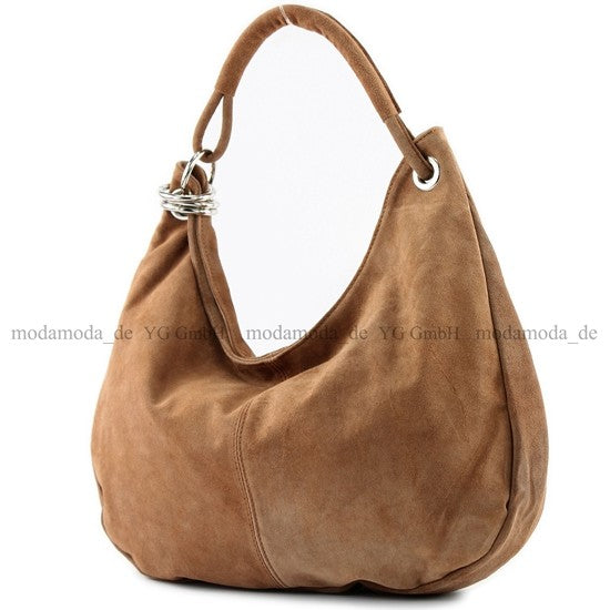 modamoda de - T02 - ital Shopper aus Wildleder Groß
