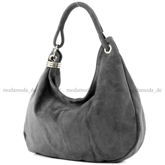 modamoda de - T02 - ital Shopper aus Wildleder Groß