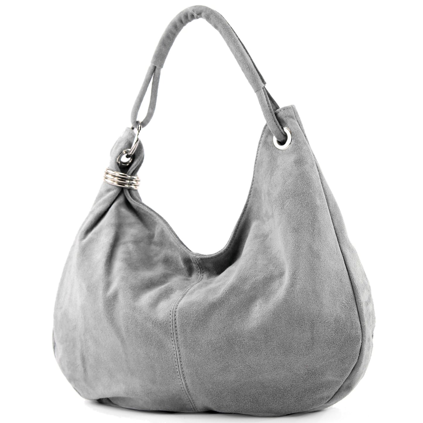 modamoda de - T02 - ital Shopper aus Wildleder Groß