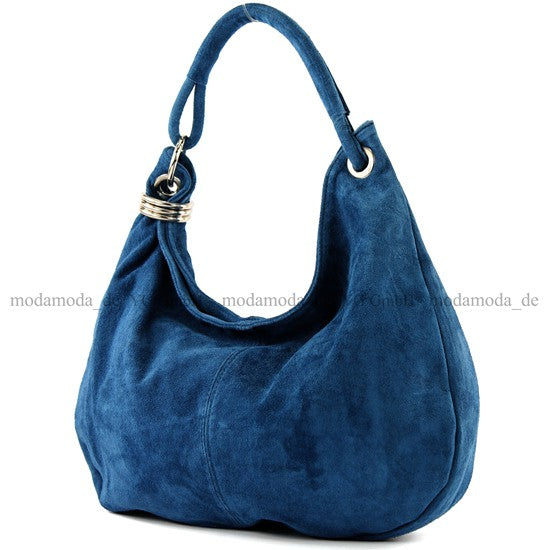 modamoda de - T02 - ital Shopper aus Wildleder Groß