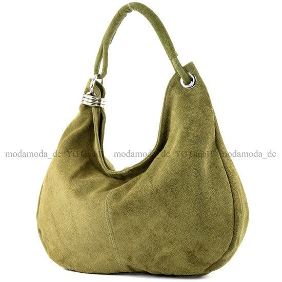 modamoda de - T02 - ital Shopper aus Wildleder Groß