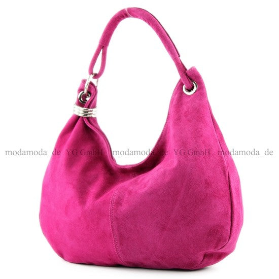 modamoda de - T02 - ital Shopper aus Wildleder Groß
