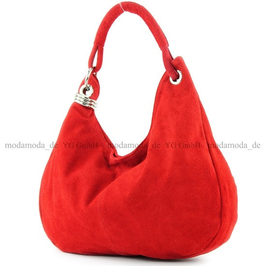 modamoda de - T02 - ital Shopper aus Wildleder Groß