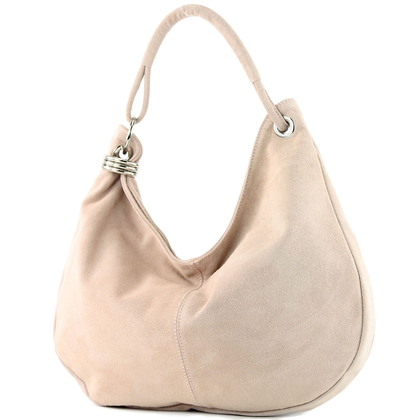 modamoda de - T02 - ital Shopper aus Wildleder Groß