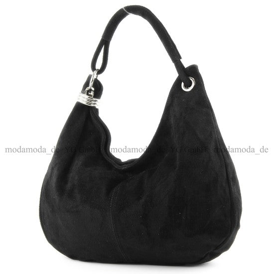 modamoda de - T02 - ital Shopper aus Wildleder Groß