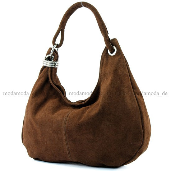 modamoda de - T02 - ital Shopper aus Wildleder Groß