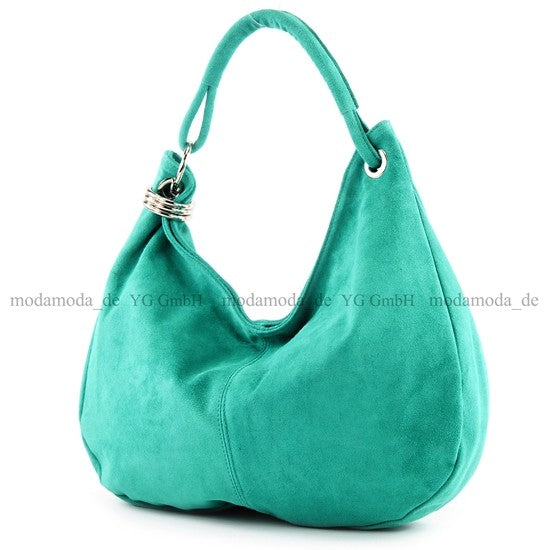 modamoda de - T02 - ital Shopper aus Wildleder Groß