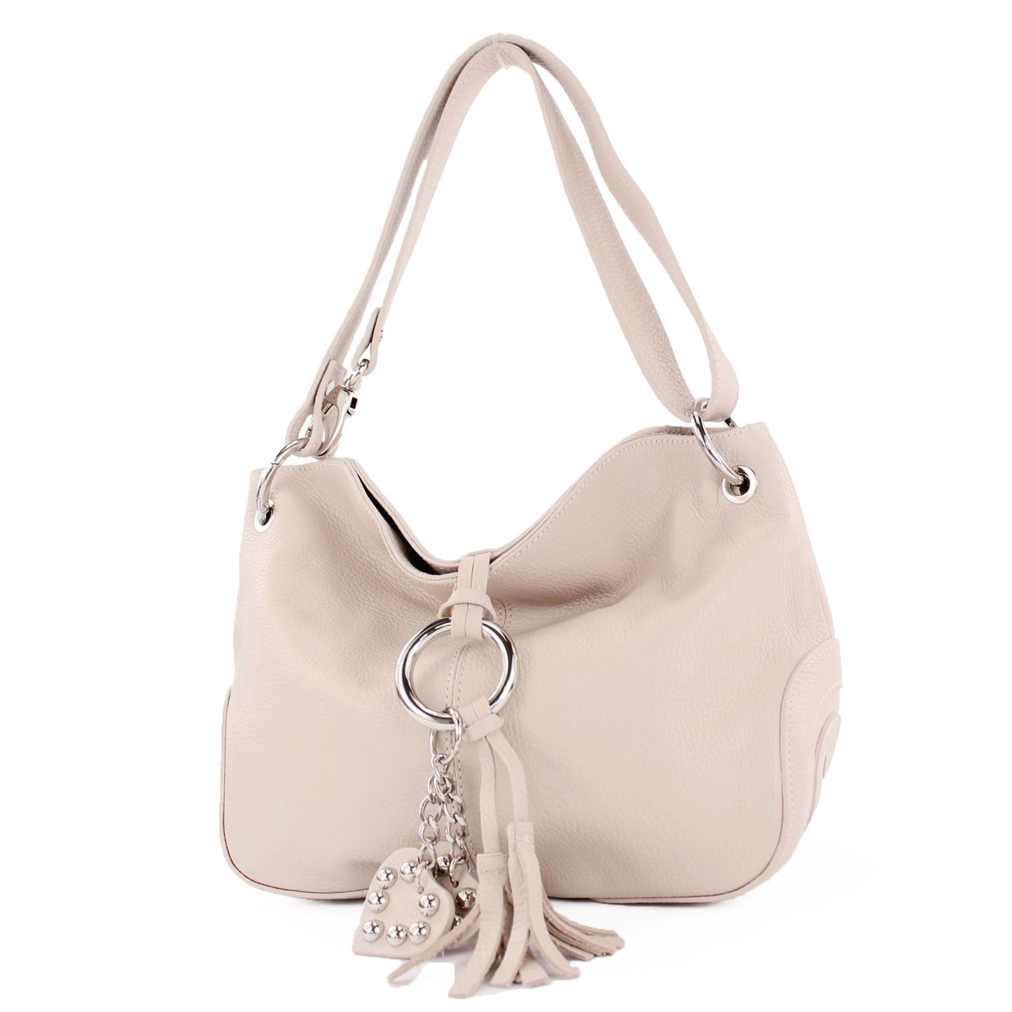 modamoda de - T10 - ital. Leder Schultertasche Umhängetasche