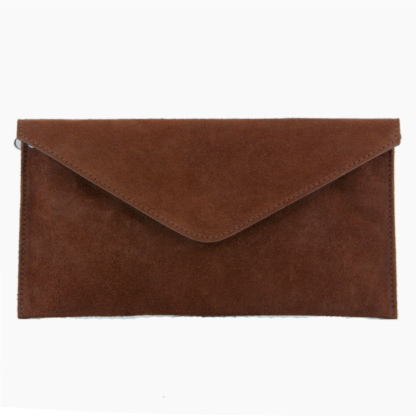 modamoda de - T106 - ital Clutch Abendtasche aus Wildleder